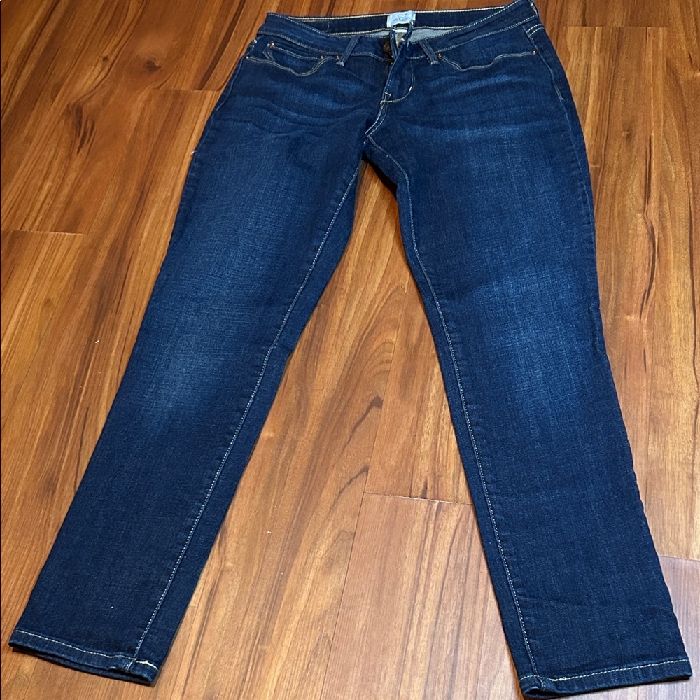 Levi's Women's Deep Blue Skinny Jeans